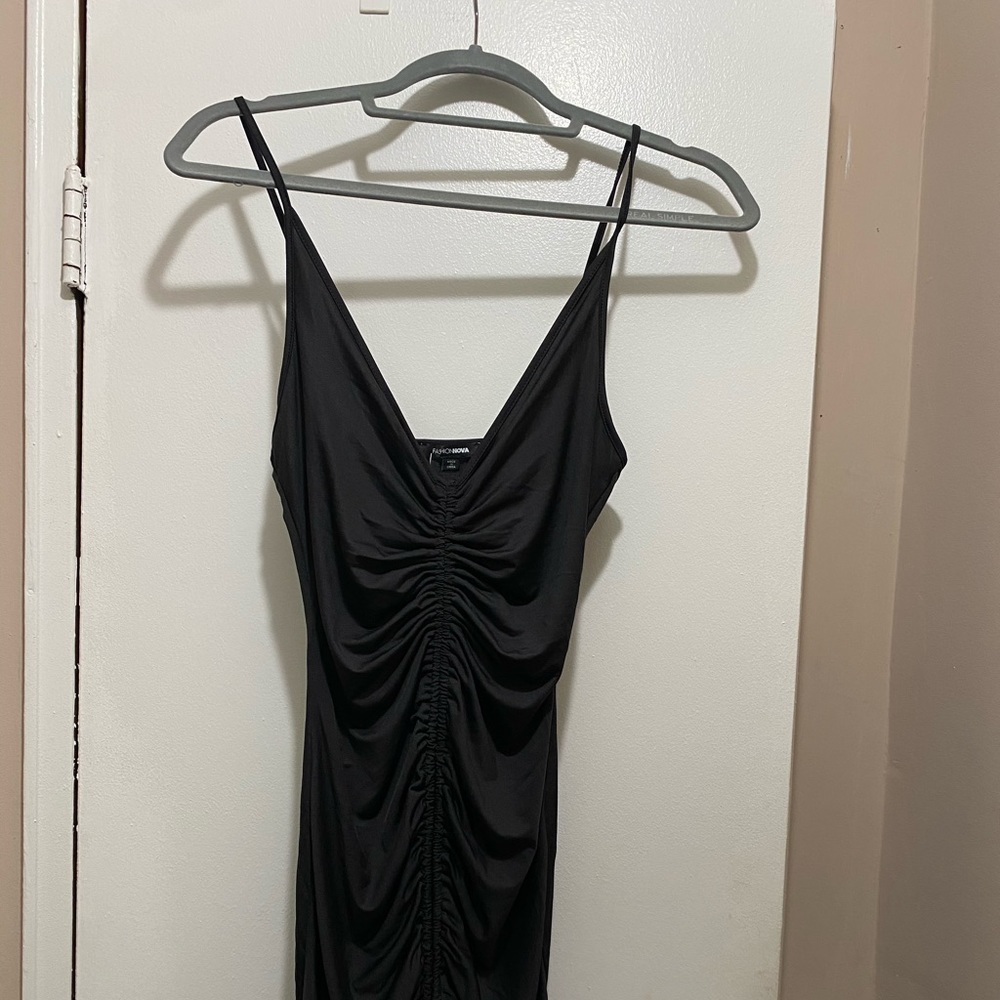 Ruched FashionNova dress